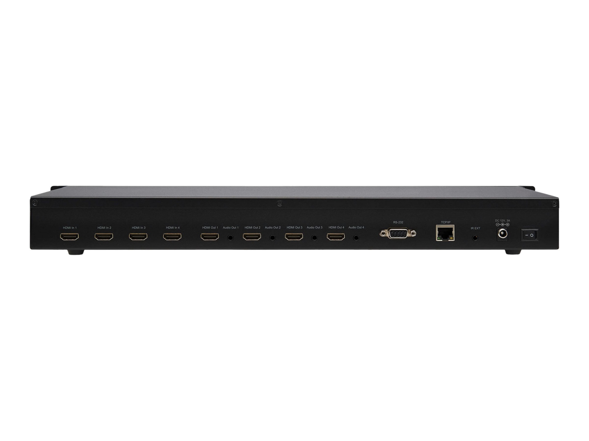 Thumbnail 4 of 6 for Eaton Tripp Lite series 4x4 HDMI Matrix Switch/Splitter with Audio Extractor, Remote Access and Multi-Resolution