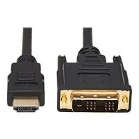 Tripp Lite Safe-IT HDMI to DVI Cable Antibacterial DVI-D Single Link 6ft