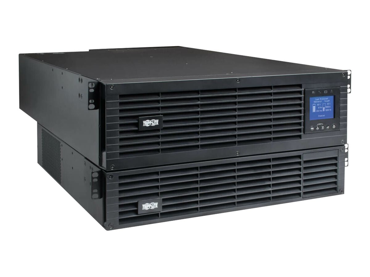 Tripp Lite 208/240V 6000VA 6000W On-Line UPS Unity Power Factor with Step-Down Transformer, Hardwire/L6-30P Input,