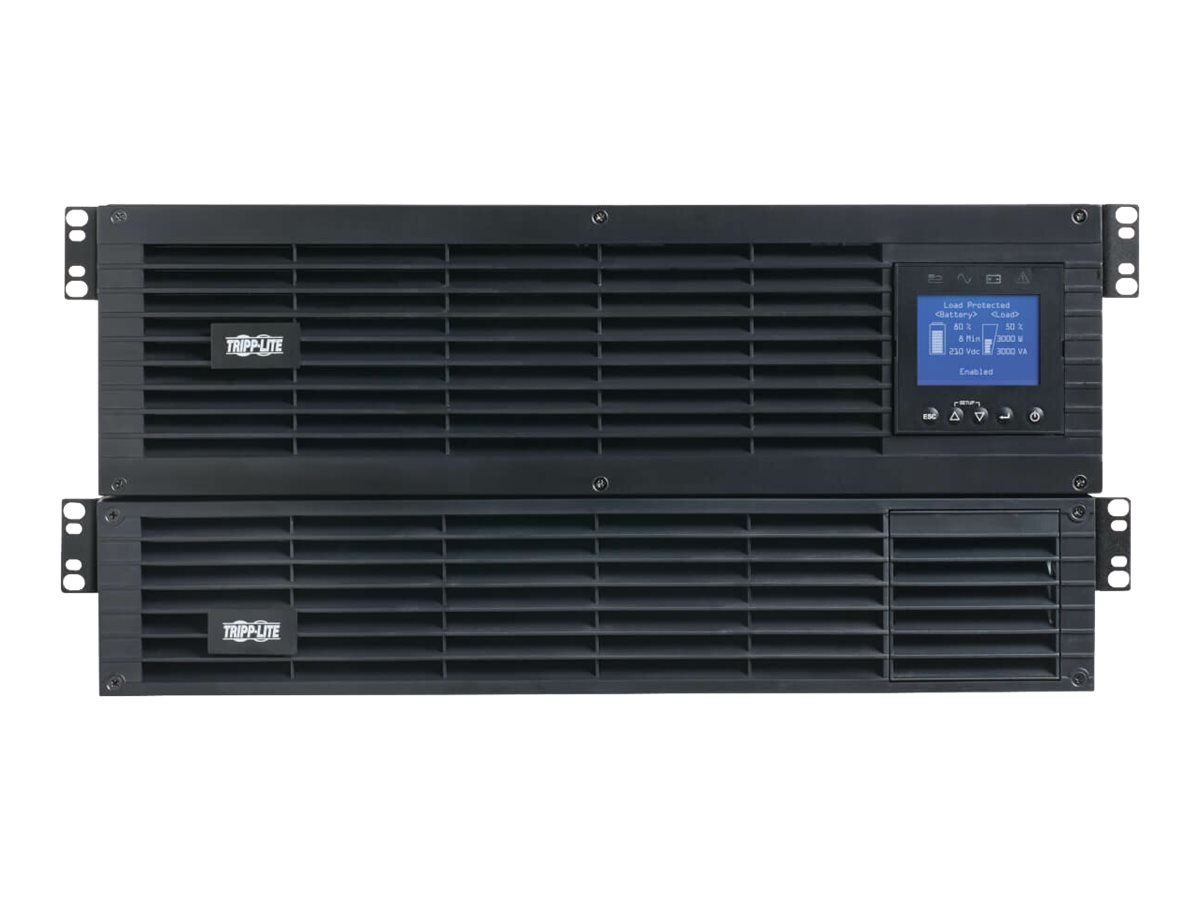 Tripp Lite 208/240V 6000VA 6000W On-Line UPS Unity Power Factor with Bypass PDU/Transformer, Hardwire/L6-30P Input,