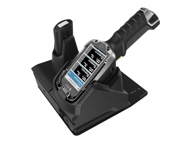 Zebra Single Slot Cradle w/Spare Battery Charger - docking cradle