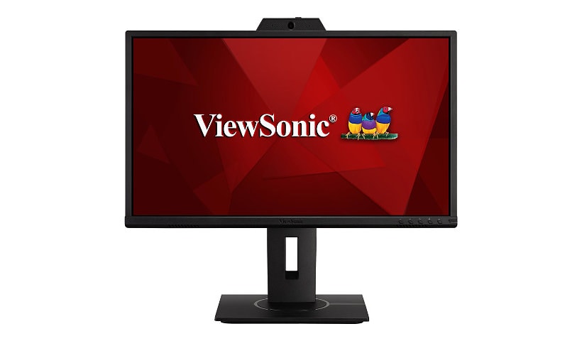ViewSonic Graphic VG2440V 24" Class Webcam Full HD LED Monitor - 16:9 - Black