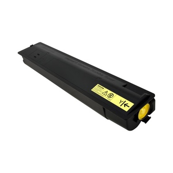 Toshiba - yellow - original - toner cartridge