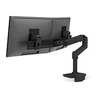 Ergotron LX Desk Dual Direct Arm mounting kit - for 2 monitors - matte blac