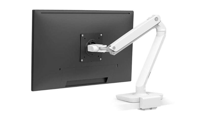 Ergotron MXV Desk Monitor Arm - kit de montage - pour moniteur - blanc