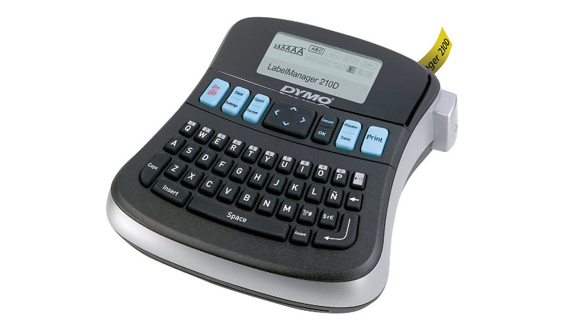 DYMO LabelMANAGER 210D - labelmaker - B/W - thermal transfer