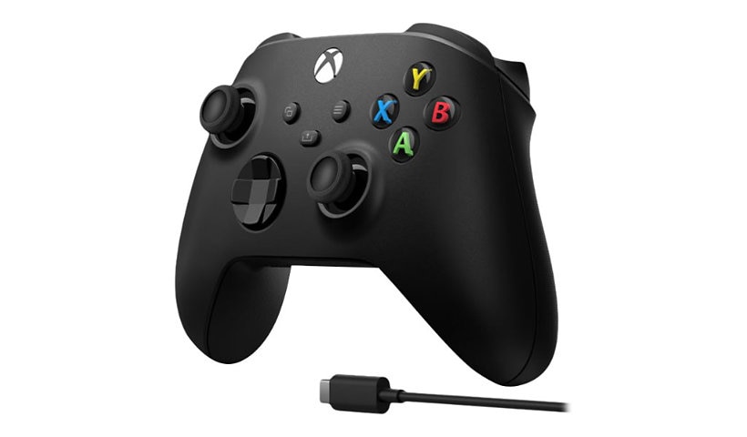 Microsoft Xbox Wireless Controller + USB-C Cable - gamepad - wireless - Bluetooth