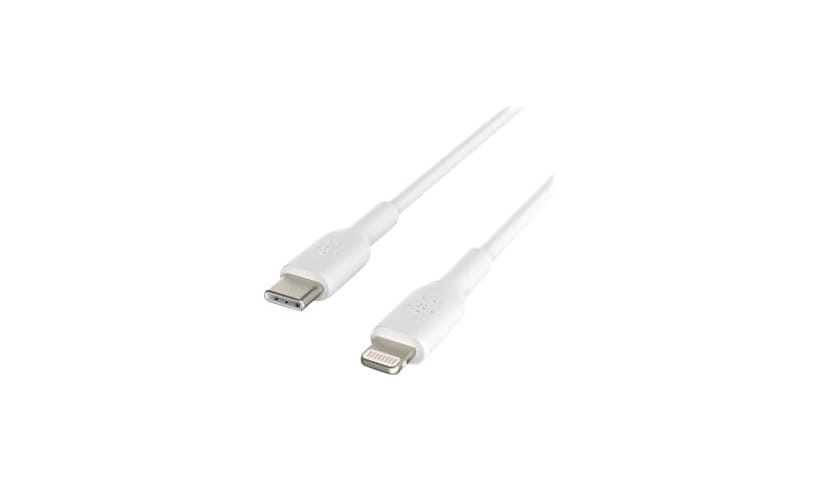 Belkin BoostCharge USB-C to Lightning Cable (1 meter / 3.3 foot, White)
