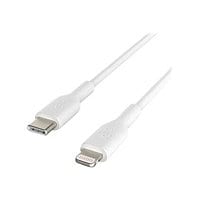 Belkin BoostCharge USB-C to Lightning Cable (1 meter / 3.3 foot, White)