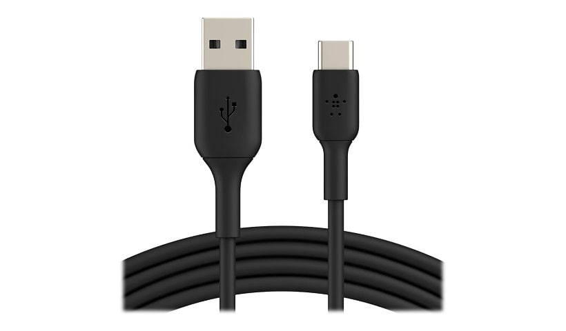 Belkin BoostCharge USB-C to USB-A Cable ( (2 meter / 6.6 foot, Black)