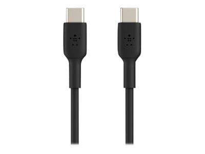 Belkin 3' USB-C to USB-C 2.0 Cable - M/M - 3ft/1M - Black