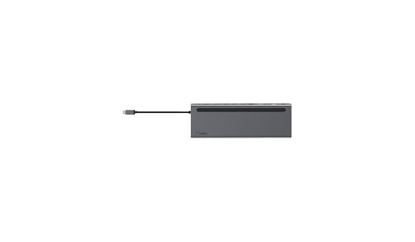 Belkin Universal USB-C 11-in-1 Multiport Dock - Laptop Docking station - USB-C - VGA, HDMI, DP - GigE