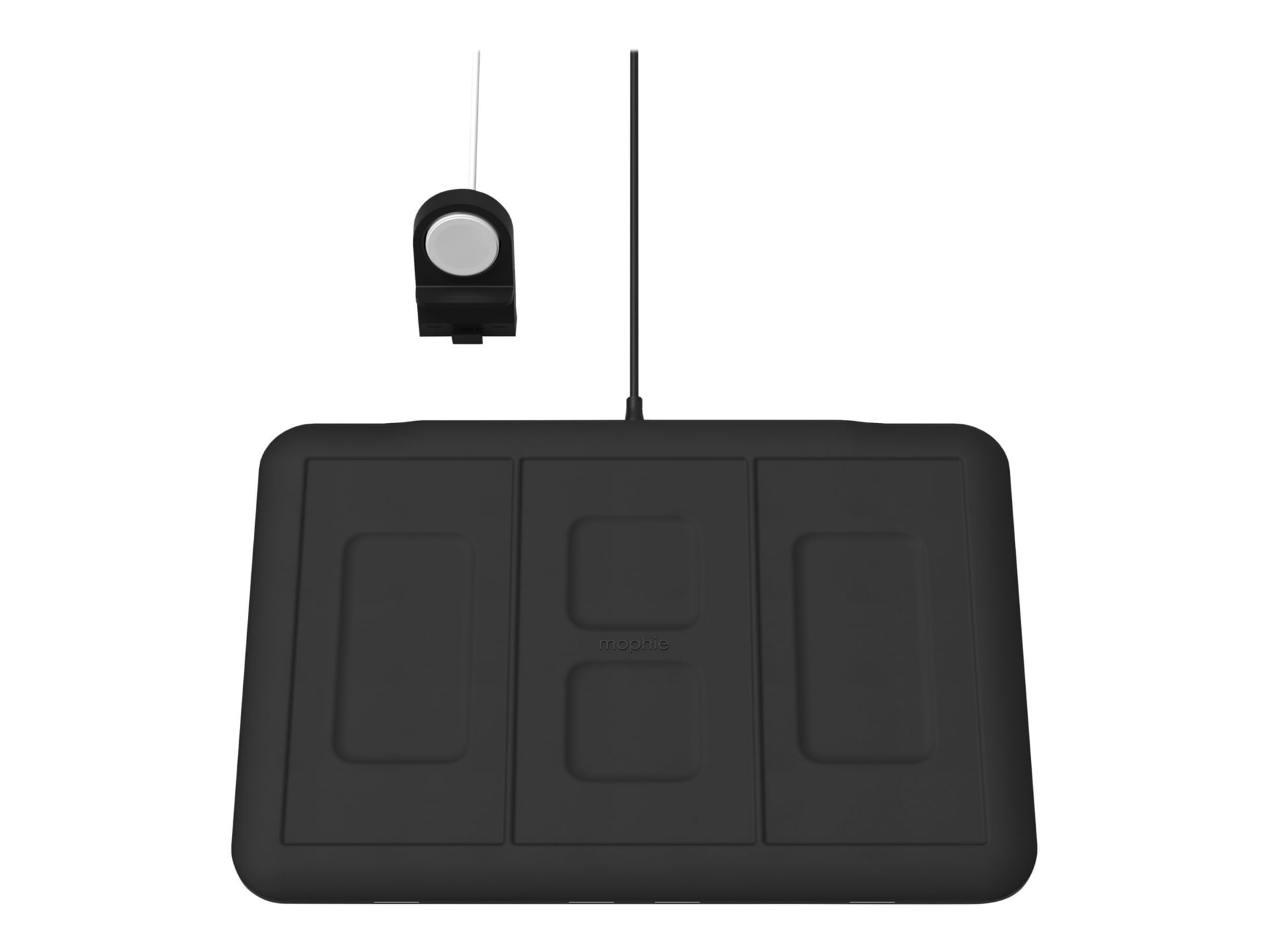 mophie-UNV Wireless-4 Device Charging Mat-FG-Black