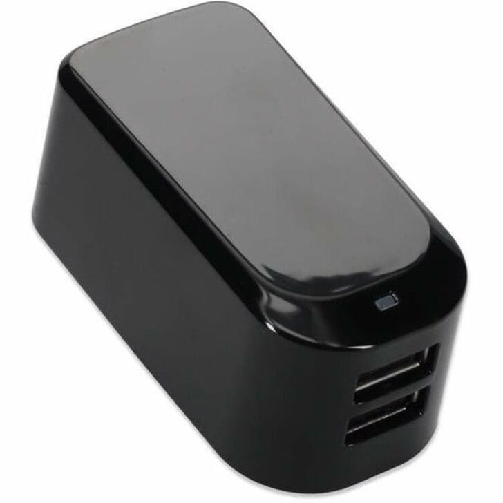 Proline Wall Plug to 2x USB 5v 2.1A for US Black