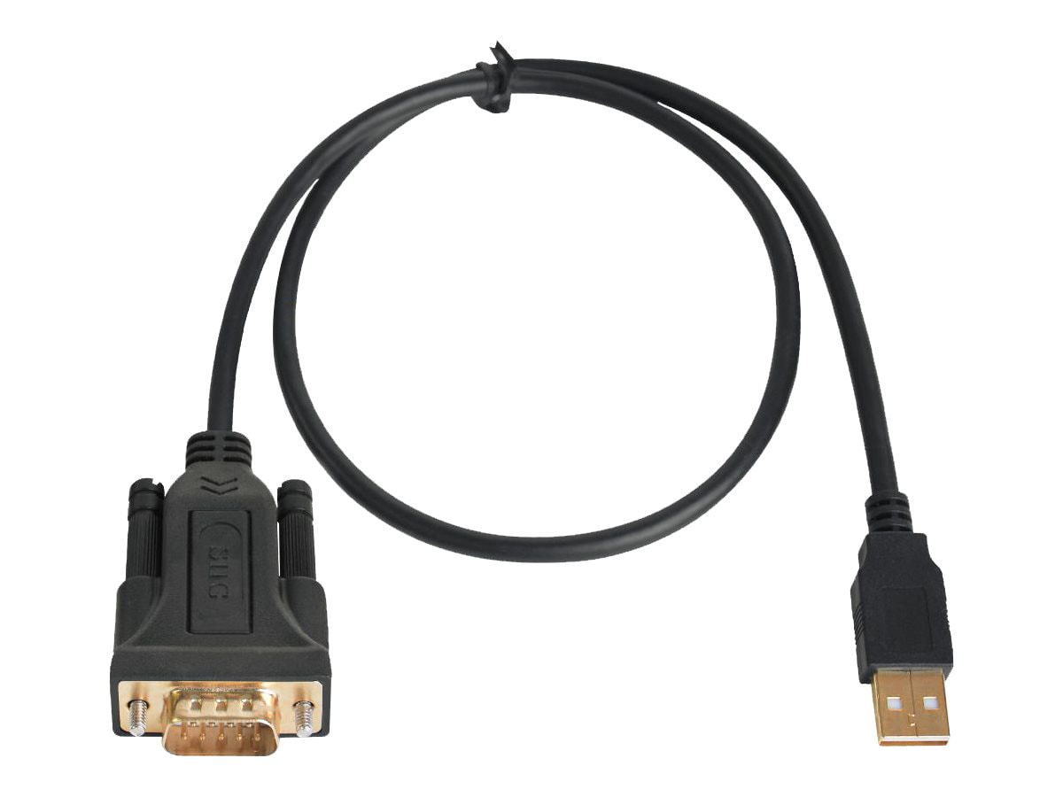 SIIG USB to Serial Adapter - FTDI - serial adapter - USB 2.0 - RS-232 - TAA