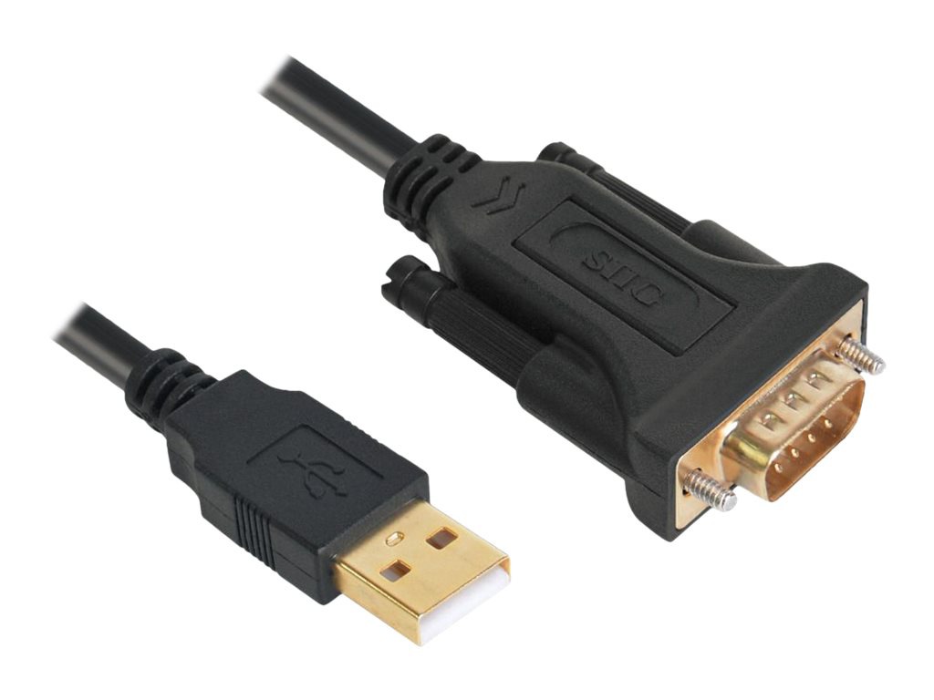 Thumbnail 2 of 7 for SIIG USB to Serial Adapter - FTDI - serial adapter - USB 2.0 - RS-232 - TAA Compliant
