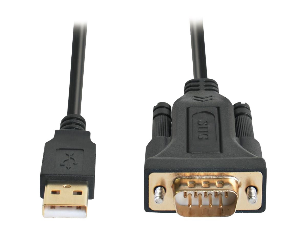 Thumbnail 4 of 7 for SIIG USB to Serial Adapter - FTDI - serial adapter - USB 2.0 - RS-232 - TAA Compliant