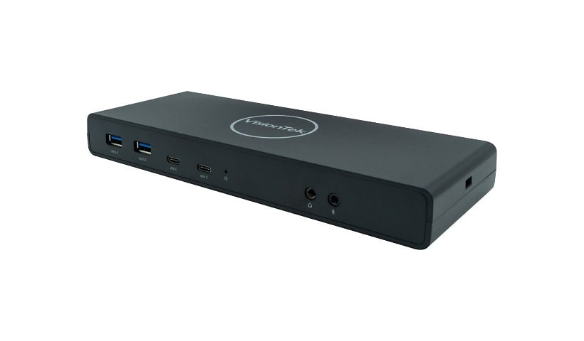 VisionTek VT4500 - station d'accueil - USB-C / USB 3.0 - 2 x HDMI, 2 x DP - GigE