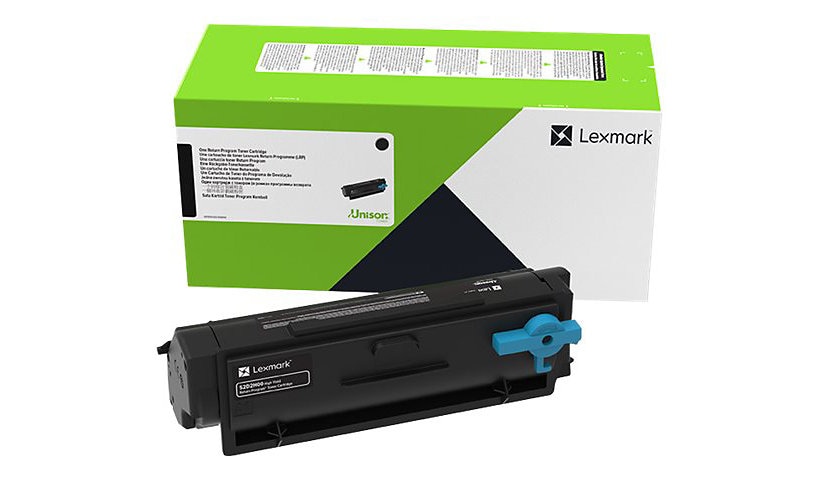 Lexmark Contract - High Yield - black - original - toner cartridge