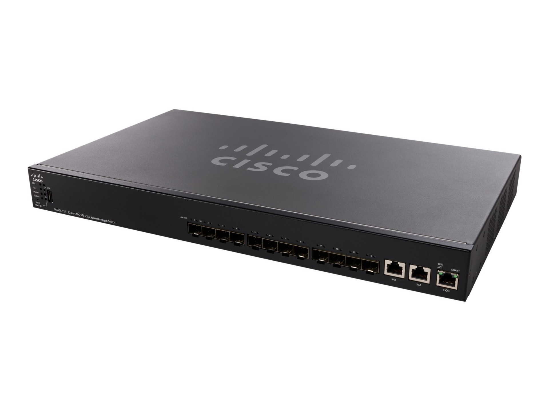 Cisco SX550X-12F - switch - 12 ports - managed - rack-mountable
