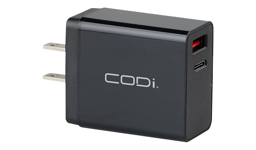 CODi car power adapter - USB, USB-C