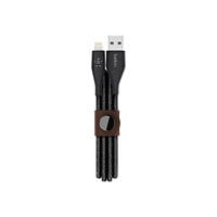 Belkin DuraTek™ Plus Lightning to USB-A Cable with Strap 4ft/ 1.22M - Black