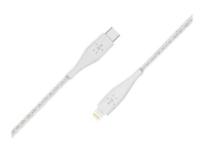 Belkin DuraTek™ USB-C to Lightning + Strap - 4ft/1.22M - White