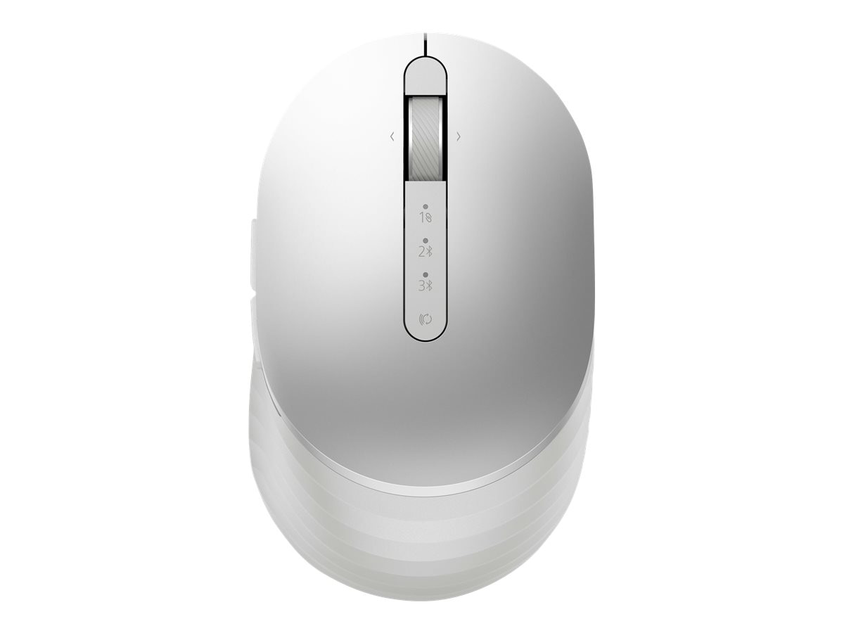 Dell Premier MS7421W - mouse - 2.4 GHz, Bluetooth 5.0 - platinum silver