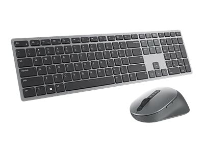 Dell Premier Multi-Device KM7321W - keyboard and mouse set - QWERTY -  English - titan gray - KM7321WGY-US - Keyboard & Mouse Bundles 