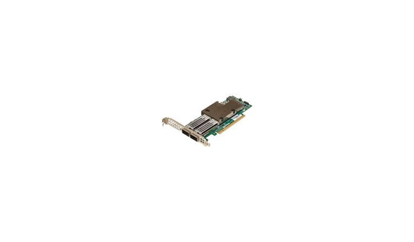 Broadcom NetXtreme E-Series P2100G - network adapter - PCIe 4.0 x16 - 100 Gigabit QSFP56 x 2