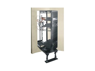 Middle Atlantic AXS Series 42RU In-Wall Slide Out Rotating Rack - 450 lbs Weight Capacity 4-Post Rack