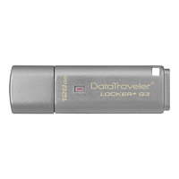 Kingston DataTraveler Locker+ G3 - USB flash drive - 128 GB