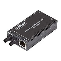 Black Box MultiPower - fiber media converter - 10Mb LAN, 100Mb LAN