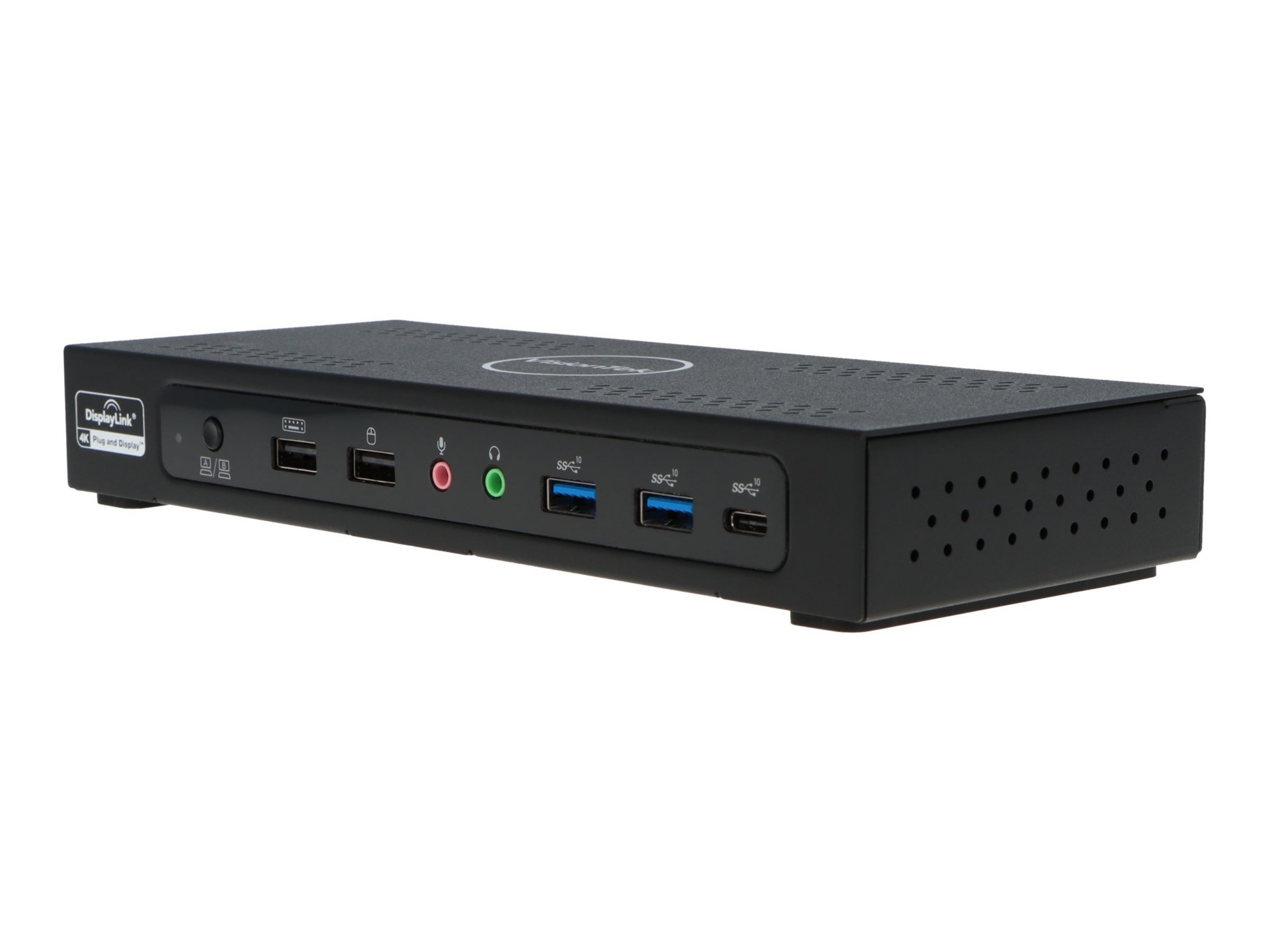 VisionTek VT4900 KVM USB-C Docking Station Dual Host 100W Power Delivery Triple 4K Display