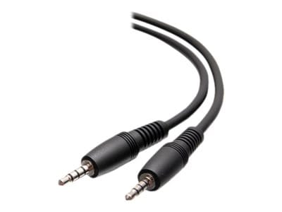 C2G 3ft 3.5mm AUX 4-Pole TRRS OMTP Headset Cable - M/M