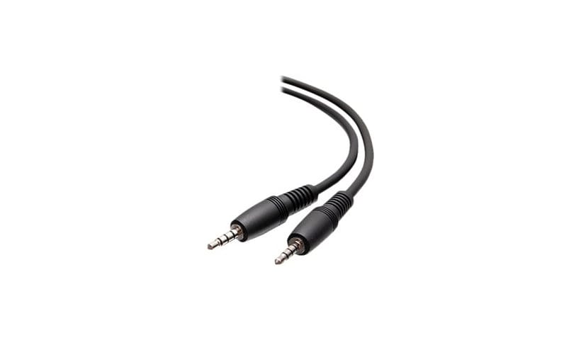 C2G 6ft 3.5mm AUX 4-Pole TRRS OMTP Headset Cable - M/M