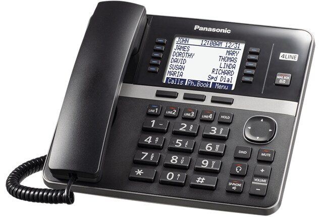 Panasonic 4 Line Expandable Telephone Base System