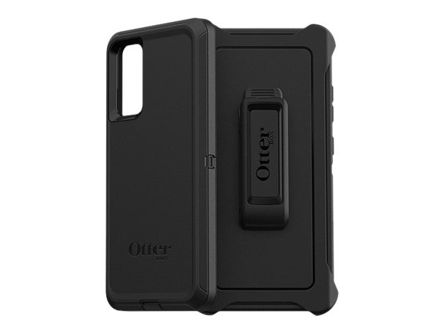 Thumbnail 3 of 7 for OtterBox Defender Rugged Carrying Case (Holster) Samsung Galaxy S20 FE 5G Smartphone - Black