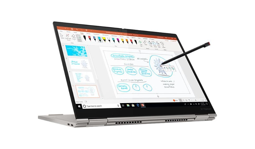 Lenovo ThinkPad X1 Titanium Yoga Gen 1 - 13.5" - Core i5 1140G7 - vPro - 16 GB RAM - 256 GB SSD - US