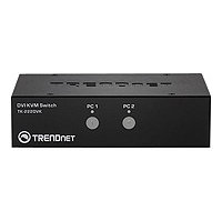 TRENDnet TK 222DVK - KVM / audio / USB switch - 2 ports