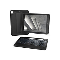 ZAGG Rugged Book - keyboard and folio case - US - black