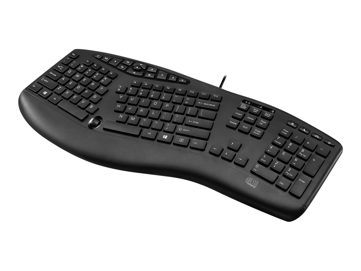 Adesso TruForm Ergonomic Desktop Keyboard