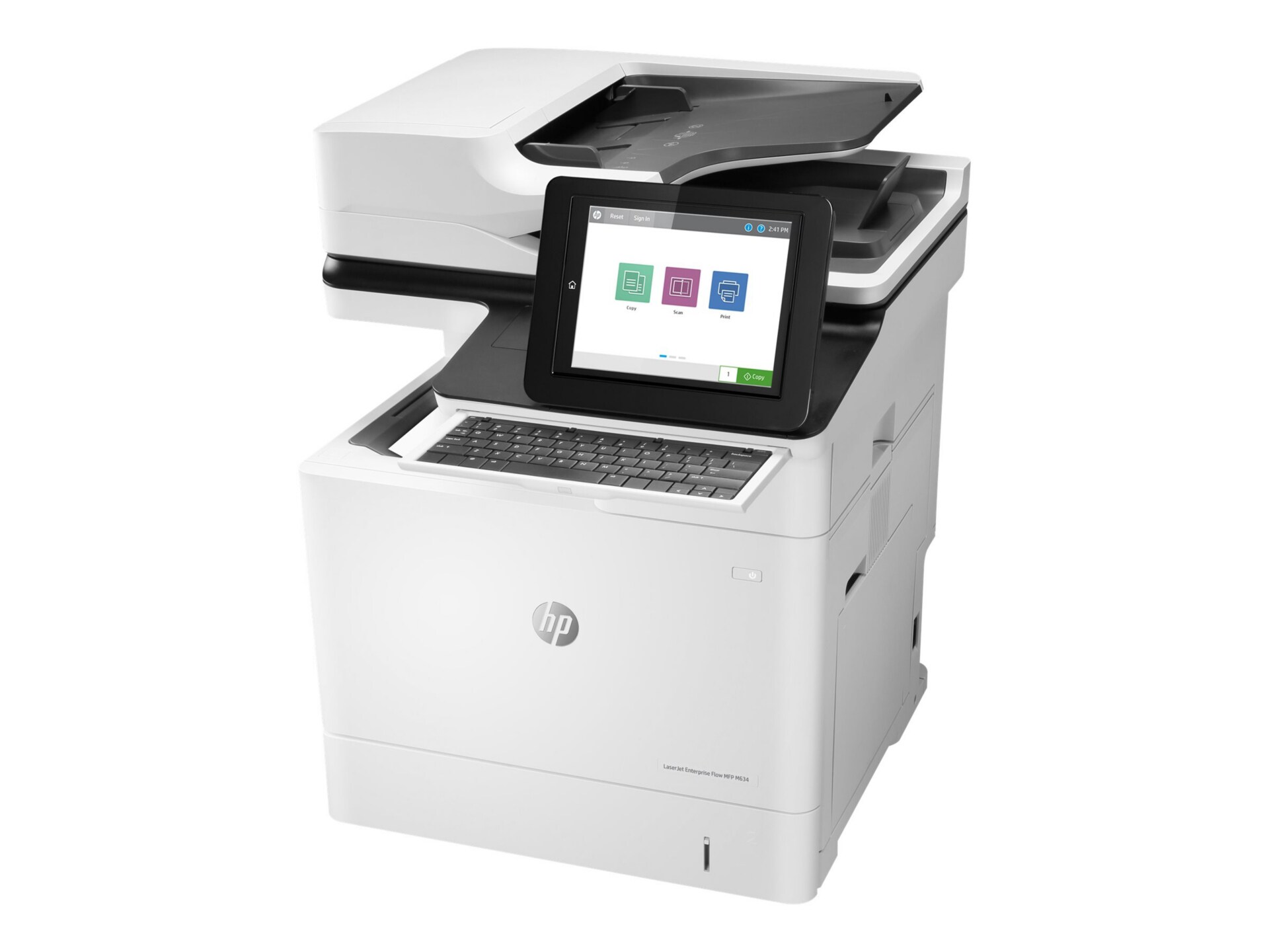 HP LaserJet M634h Laser Multifunction Printer-Monochrome-Copier/Scanner-52