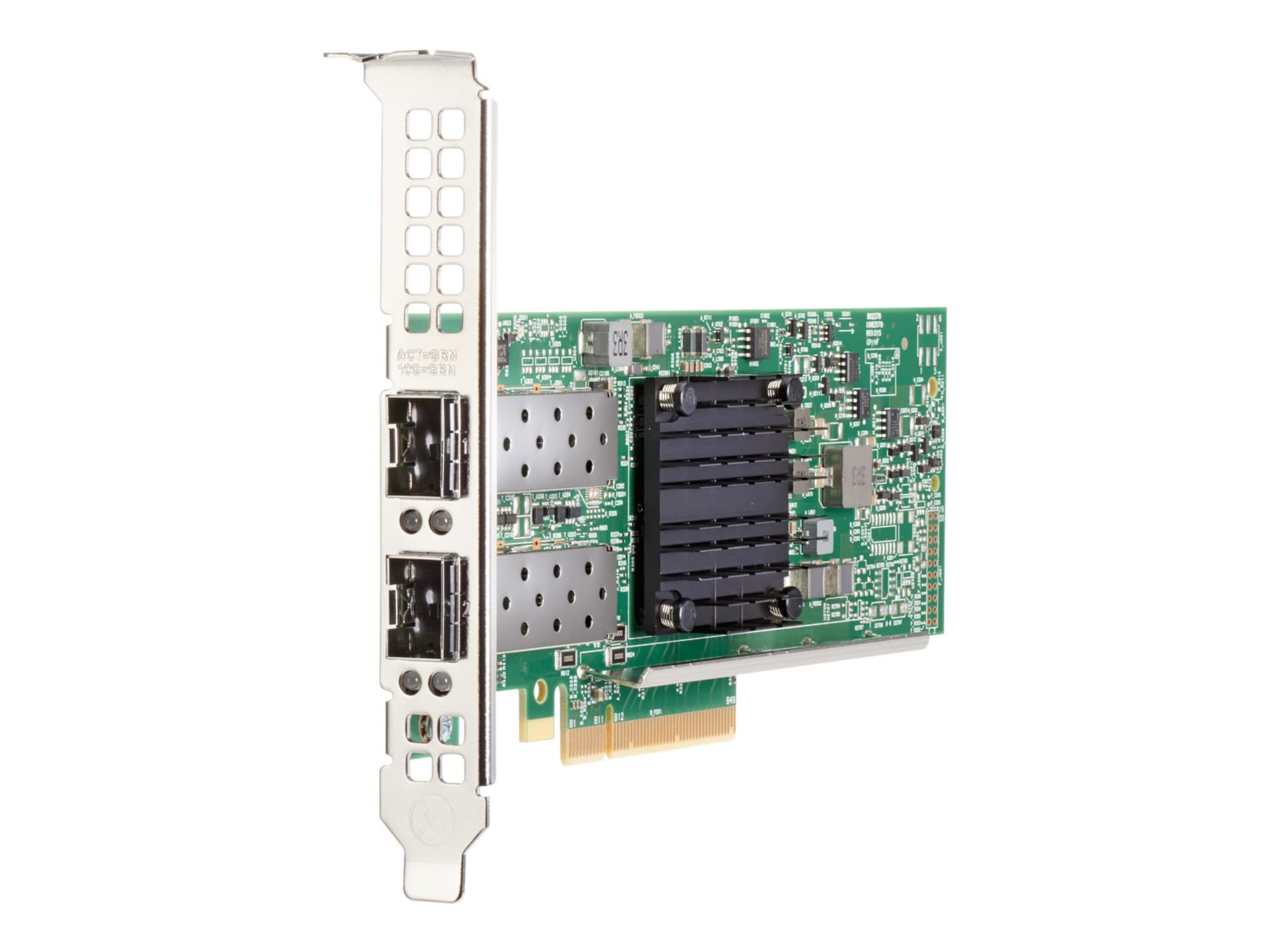 HPE 537SFP+ - network adapter - PCIe 3.0 x8 - 10 Gigabit SFP+ x 2