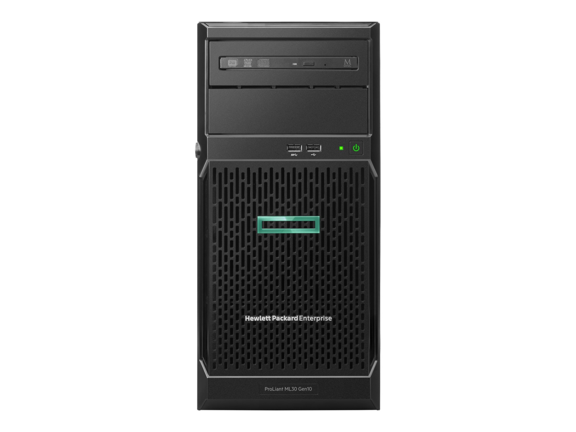 HPE ProLiant ML30 Gen10 - tower - Xeon E-2224 3.4 GHz - 8 GB - no HDD