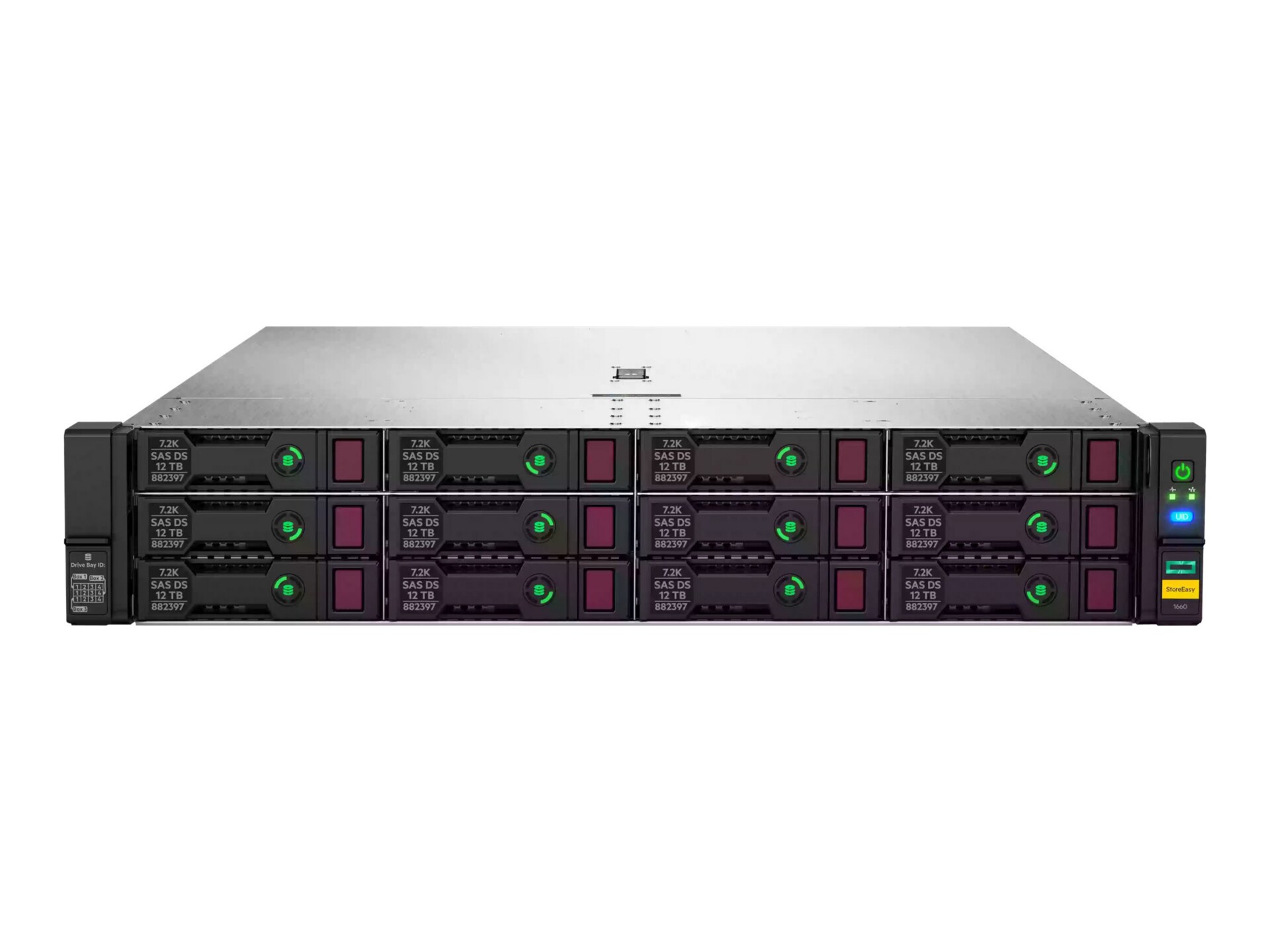 HPE StoreEasy 1660 - NAS server - 64 TB