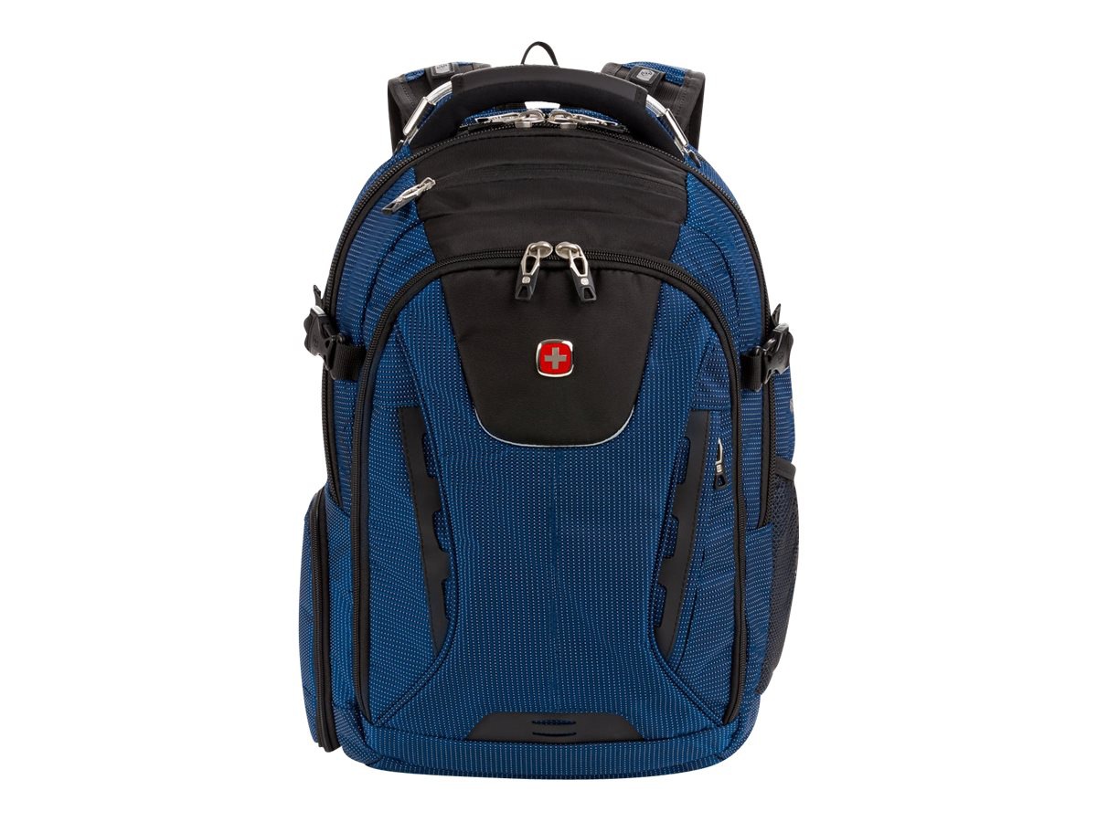 WENG SWISS 5358 USB SMART BACKPK BLU