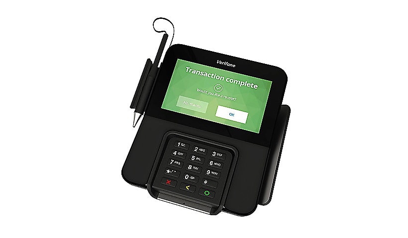 VeriFone M400 5" FWVGA POS Terminal with Wi-Fi and Bluetooth Connectivity