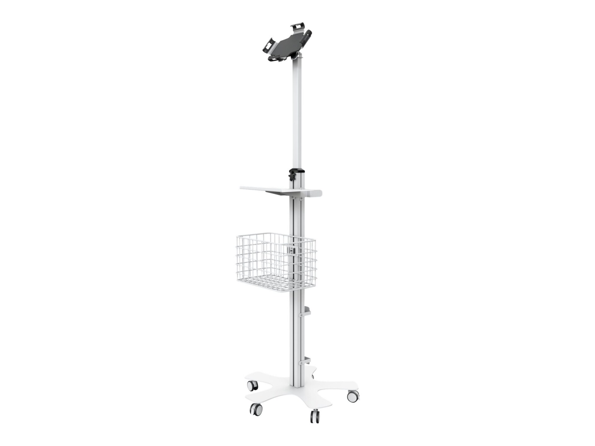 CTA Medical Mobile Floor Stand with VESA Tablet Security Holder - cart