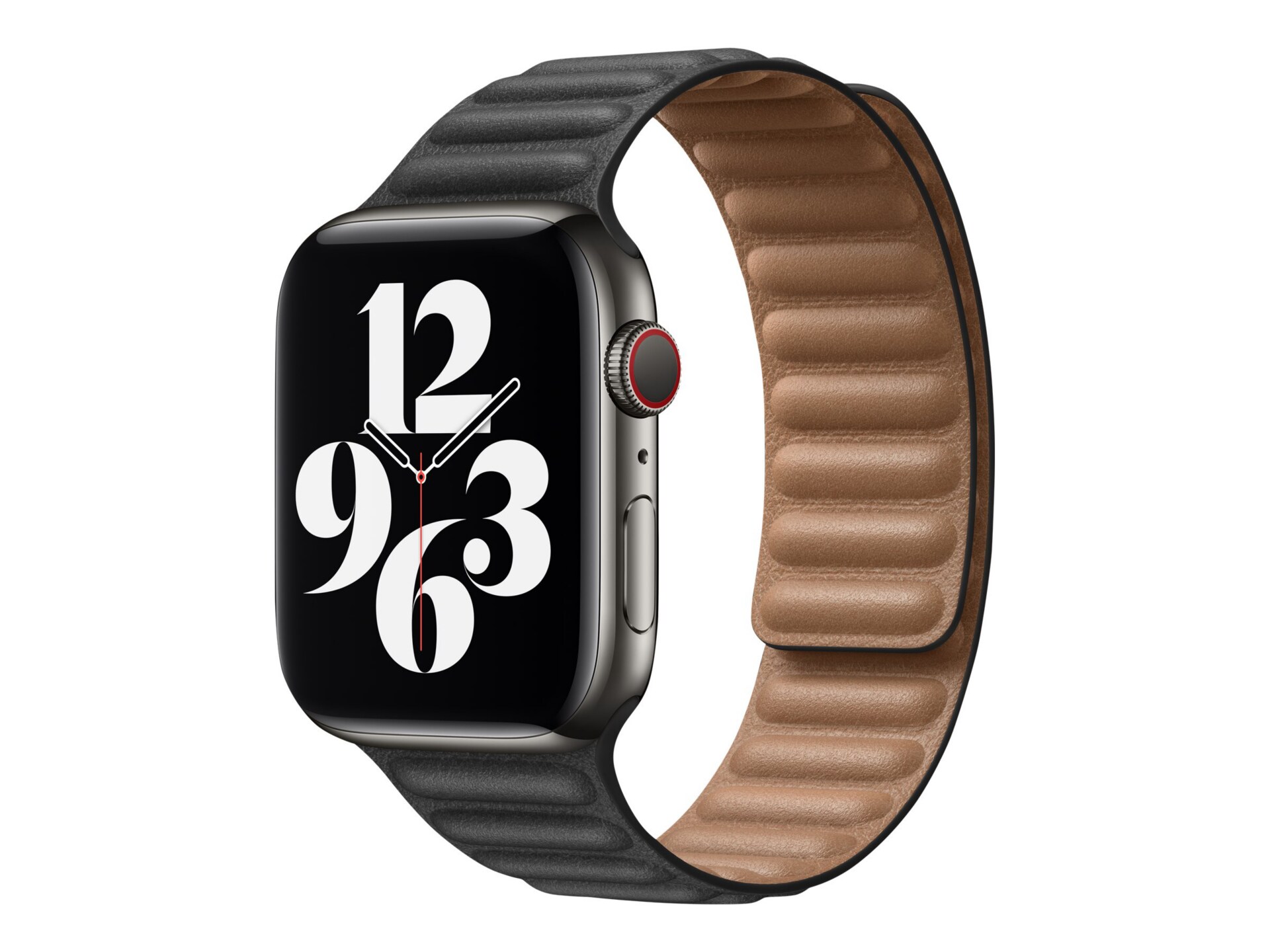 Apple 44mm Leather Link - strap for smart watch